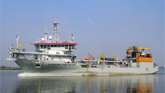 Jan De Nul apuesta fuerte por el dragado del canal Martín García