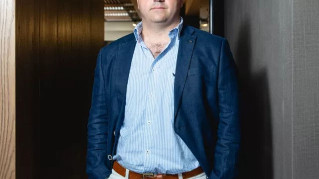 Con Gabriel Di Giovannantonio, Gerente General de Cargill Uruguay