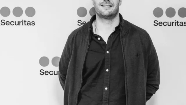 Con Martín Dawson, Protective Security Manager en HSBC Bank Uruguay