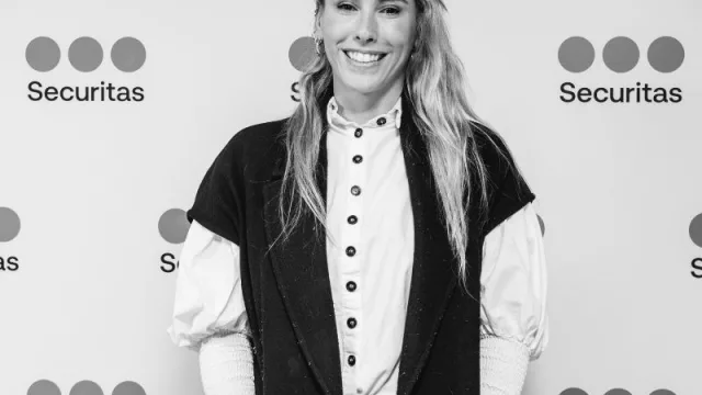 Con Inés Guerra, encargada de negocios de Yerba Sara