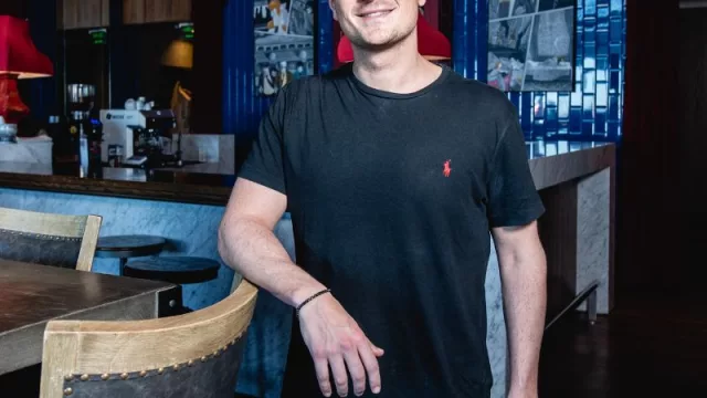 Con Hilel Felder, Gerente Comercial de Palacio de la Música