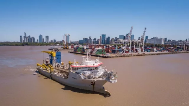 Jan De Nul consolida obras con sus buques de emisiones ultra-bajas, cuya tecnología sustentable ya está disponible en Sudamérica