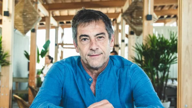 Con Rafael Sánchez, presidente de CEAR