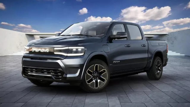 Ram presentó su primera pickup eléctrica: la 1500 REV empezará a fabricarse en 2024