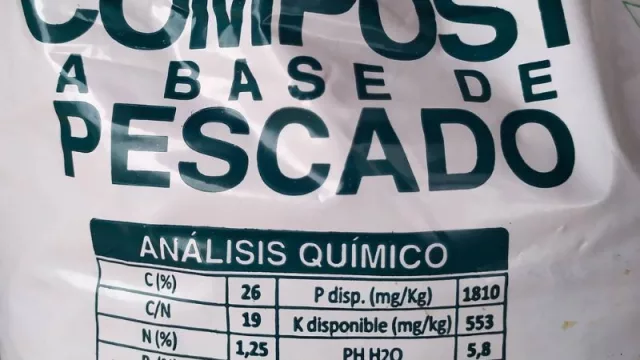 Un fertilizante a base de residuos de pescado (copó Rocha y busca expandirse)