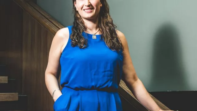 Con Laura Macció, CEO de metaBIX Biotech y Fundadora de Aravanlabs