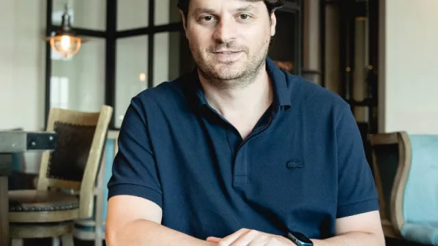 Con Bruno Fogliarini, CEO de Sebamar