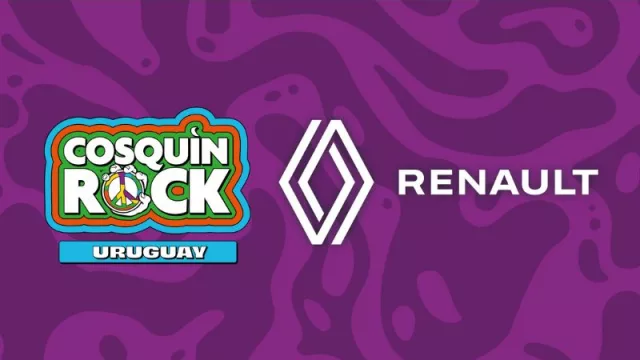 Con R de rock, con R de rombo (Renault es sponsor oficial del Cosquín Rock UY)