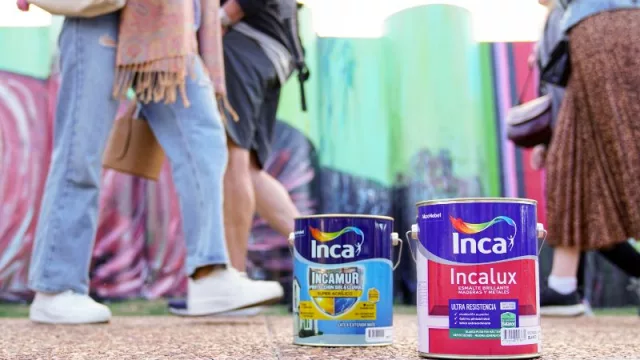 De la brocha gorda al color del arte (Inca participó en restauración de paseo artístico de Colonia)