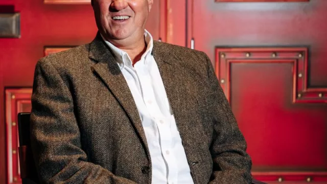 Con Raúl Onetto, Gerente General del Banco de Seguros del Estado