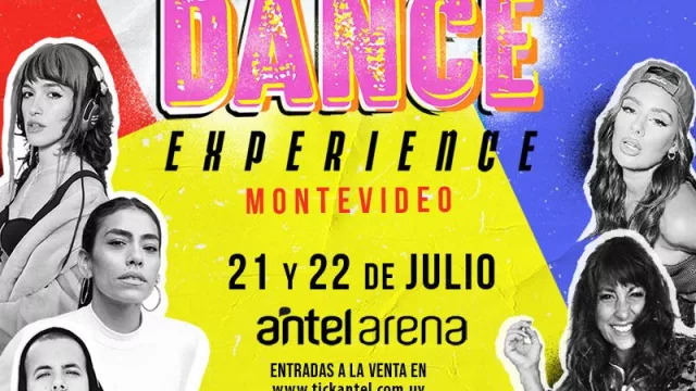 ¡Al fin algo para los adolescentes en vacaciones! (21 y 22 de julio llega Dance Experience a Antel Arena)
