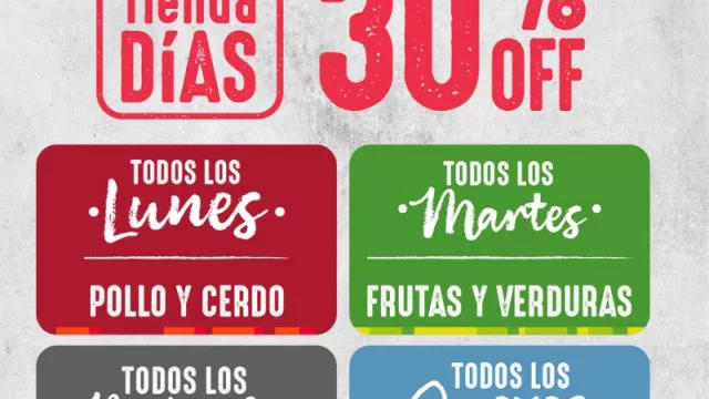 De lunes a jueves a Tienda Inglesa (beneficios en frutas, verduras, vinos, pescados, quesos y más)