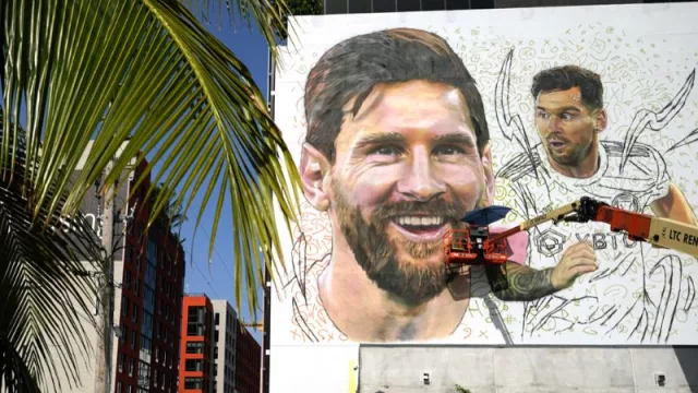 La Messimania ya es mural (y ya es cultura)