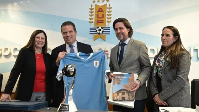 La celeste tiene banca (BROU será el principal sponsor de la AUF)