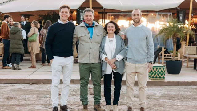 De izquierda a derecha: Francisco Rodríguez Pitt, Jorge Bliman, Laura pernas, Nicolás Ecker