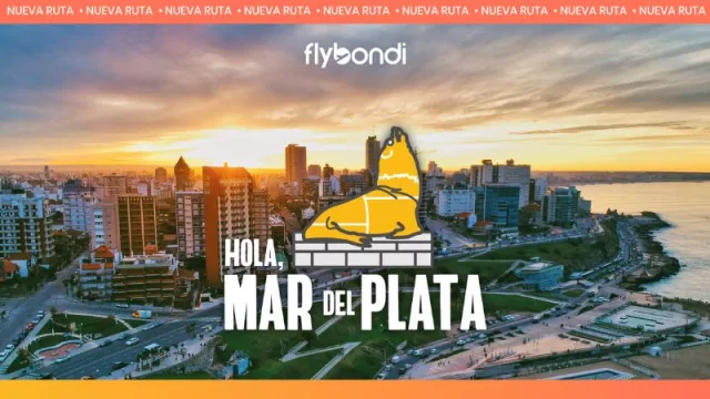 Qué lindo que es estar en Mar del Plata... y mejor aún volando desde Aeroparque con Flybondi (por $ 9.499)