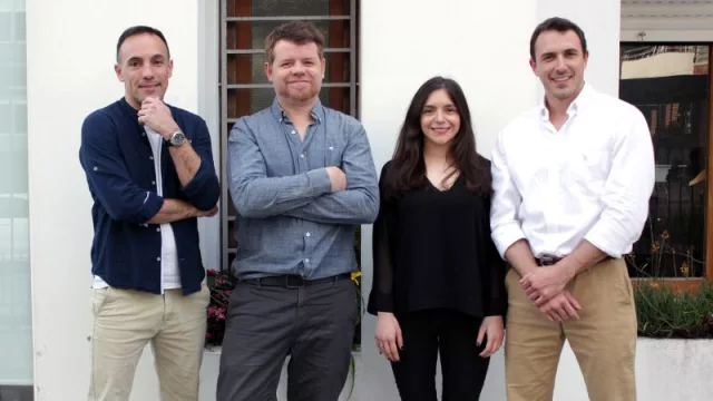 Directores: De izq a derecha: Milton Rodríguez, Sebastián Pereira, Mónica Mesorio y Gonzalo Mesorio.