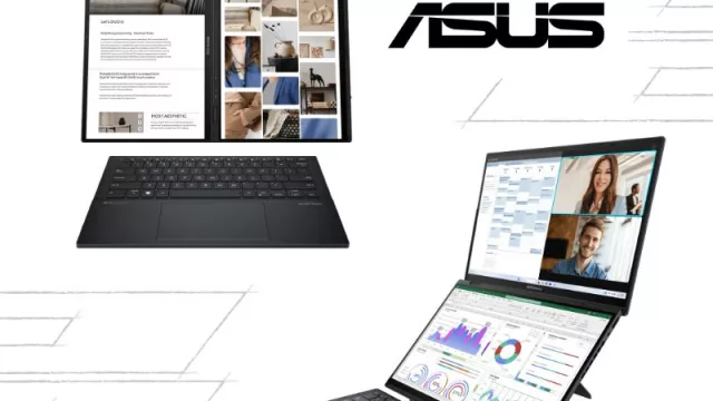 Si en el escritorio usás dos monitores, también podés hacerlo en tu notebook (Asus lo hizo)