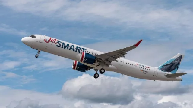 La más joven y flamante (JetSMART tiene la flota de aviones más nueva de Sudamérica)