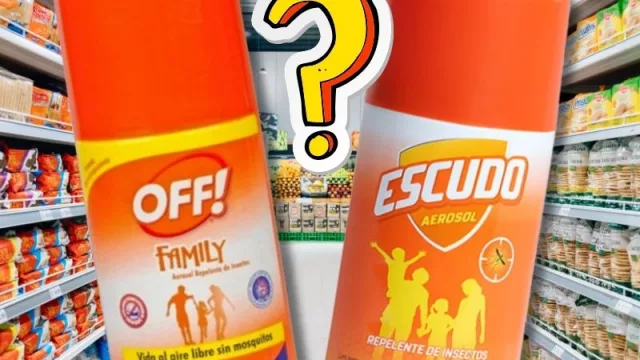No te confundas, no es Off, pero se le parece: Escudo, el repelente de mosquitos “gemelo” que también encontrás en las góndolas (¿plagio?)