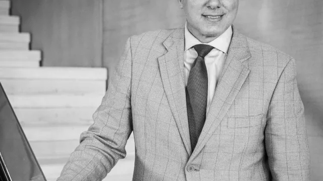 Almorzamos con Luis Pelloni, representante de Stadler