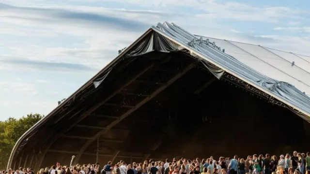La carpa gigante de Open Park se muda al Velódromo (para espectáculos y eventos empresariales)