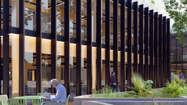 El primer edificio de oficinas hecho con madera estará en Carrasco (pegado al ex hotel Belmont)