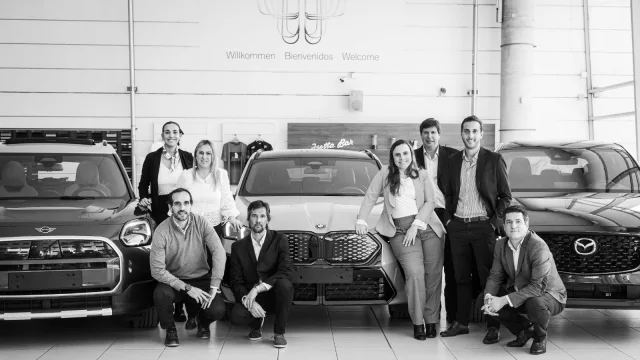 El equipo de Mazda Uruguay