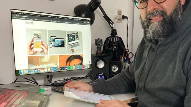 La pandemia obligó a reconvertirse en el diseño gráfico (Caput Estudio Creativo incorporó nuevos servicios)