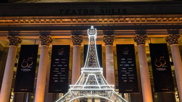 El Teatro Solís se vistió de gala por los 65 años de L’Oreal Groupe (con artistas uruguayos y más de 850 invitados)