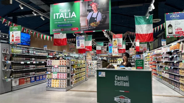 ¡Forza nel negozio! (Fiesta de Italia llega a Tienda Inglesa)