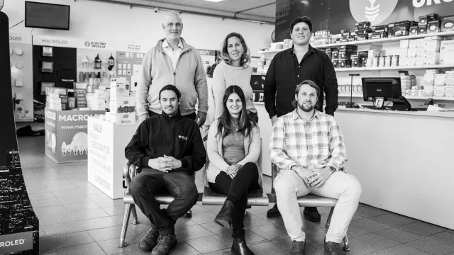 El equipo de Electro Uruguay