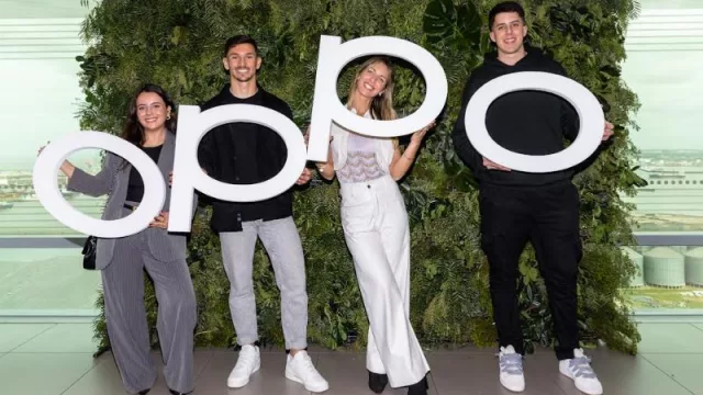 María José Alzogaray, Maximiliano Silvera, Andrea Vila y Santiago Lima