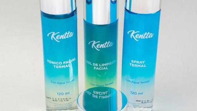 Ahora el agua termal cabe en tu botiquín (con Kentta la pureza de Guaviyú y Almirón entra a tu casa)