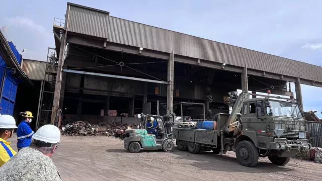 Gerdau Uruguay destruyó más de 3.365 kilos de armas