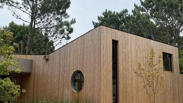 El cuento de Los tres cerditos se equivocó,  la madera de Oxipal si resiste (la empresa inauguró nueva planta industrial de 3.500 m²)