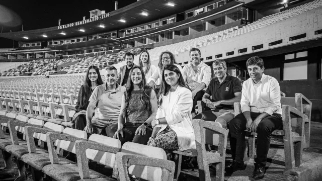 La Comunidad InfoNegocios tuvo su primer encuentro en el Estadio Centenario, en la previa de Uruguay-Argentina