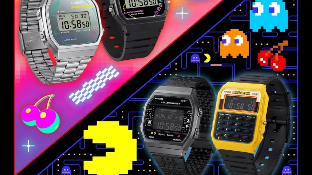 Casio y una oda a Pac-Man: una colaboración especial por los 45 años del icónico videojuego (4 modelos inspirados en la franquicia)