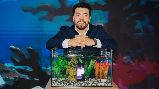 Justin Burke, director comercial de OPPO en Uruguay