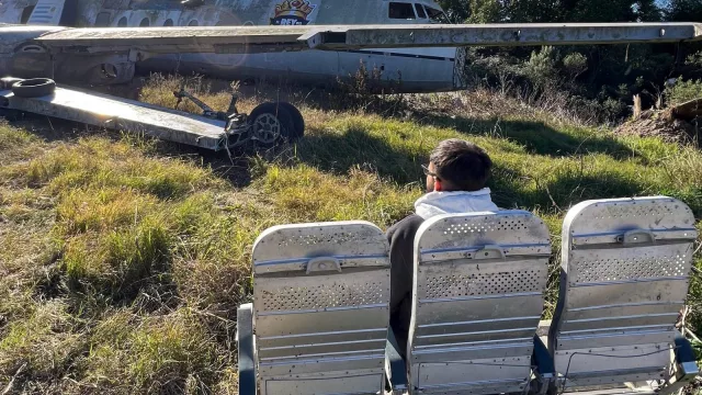 El Rey del Poliuretano le pone alas a su proyecto (invertirá US$ 200.000 para convertir el histórico avión de la ruta IB en un hospedaje en Lavalleja)