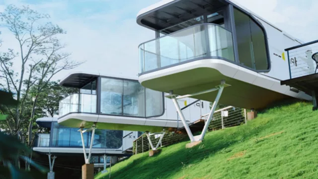 Son cápsulas pero no para el espacio (llegan a UY las casas de WeLive)