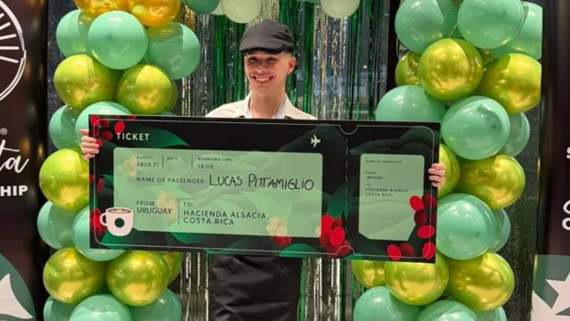 Es uruguayo y llevará la bandera del café a Costa Rica: Lucas Pittameglio competirá en el Starbucks LAC Barista Championship
