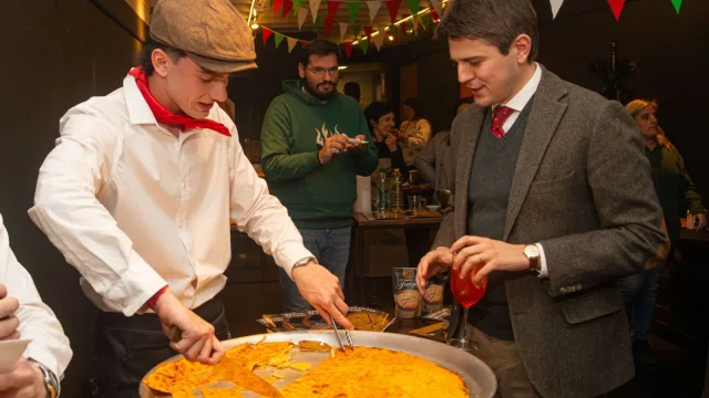 Molino Guido inició el Mes del Fainá con una masterclass en el Istituto Italiano de Cultura
