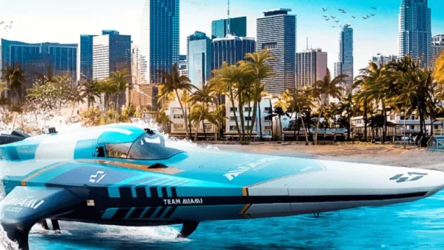 BOSS y Bombay Sapphire lideran la apuesta por el glamour y la sostenibilidad en el E1 Series Miami (la nueva cita del deporte eléctrico global)