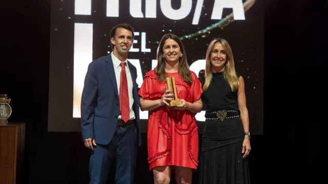 Y el galardón de Oro a Empresario del Año 2025 fue para Carlos Lecueder (también ganaron Elizabeth Misa el de Plata y Noelia Copiz el de Bronce)