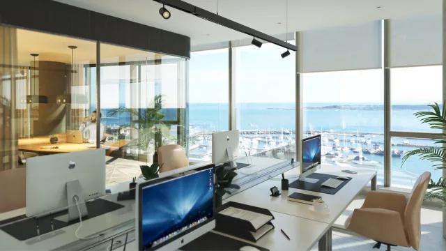 World Trade Center pero en Punta (con una inversión de US$ 65 millones, Punta del Este Free Zone inaugura su primera torre)