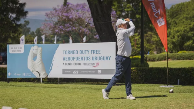 Volando con drive, approach y putt (más de 200 golfistas participaron del torneo Duty Free – Aeropuertos Uruguay)