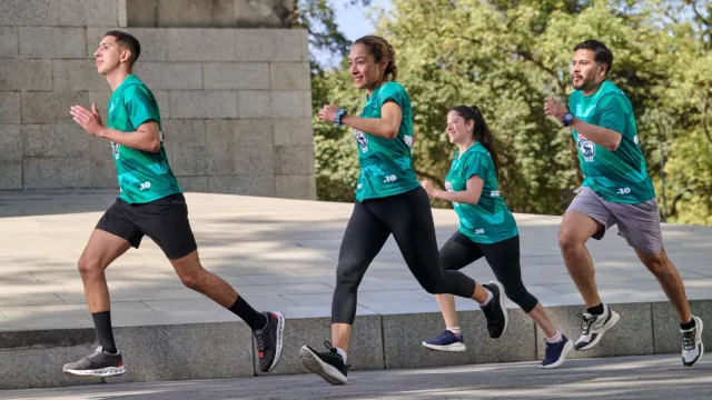 Y se corrió la Bimbo Global Race 2025 (bajo el lema “Compartimos lo bueno”)