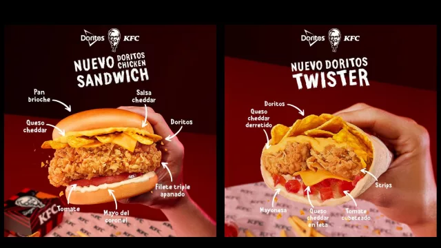 Una combinación inesperada (KFC y Doritos se unen para traerte más sabor)