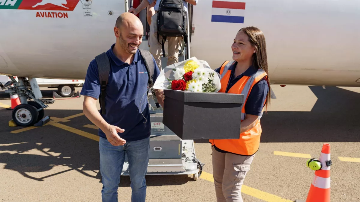 Esta semana el Aeropuerto de Salto recibió al pasajero número 10.000